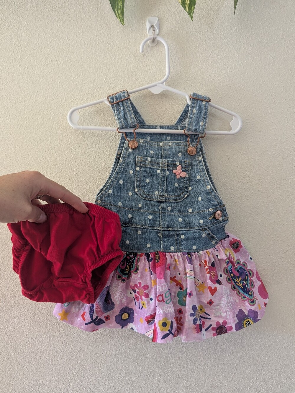 Handmade Overall Dress Outfit